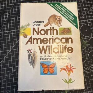 Vintage North American Wildlife Illustrated Guide